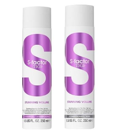 Tigi S Factor Stunning Volume Shampoo & Conditioner 8.5 Oz - Buy Online on GoSupps.com