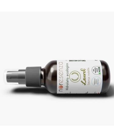 NORESENZA - Organic Laurel Hydrolate 100 ml Laurel Tonic - refreshing - antiseptic - Regulates pH | antioxidant | certified natural ecological and vegan - Buy Online on GoSupps.com