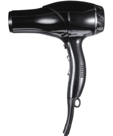 Ionic Hair Dryer Professional Hair Dryer 1800W Fast Dry Dryer Salon Women Hairdryer for Curly and Straight Hair 3 Heat 2 Speed and Cool Shot Button 4 Nozzle for Travel Salon Home Use Black small gift - Buy Online on GoSupps.com