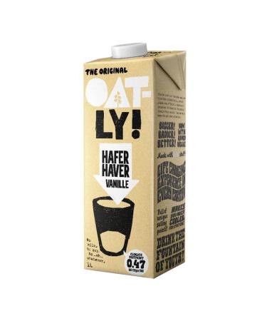 OATLY Oat Drink Vanilla (12 x 1000 ml) Oats 1 l (12 pack)