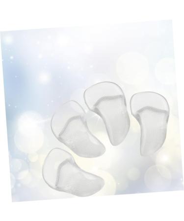 Beaupretty Half Insoles Heel Cushions - 3 Pair Anti-Slip Metatarsal Foot Support for High Heels Clear Gel Pads - Buy Online on GoSupps.com