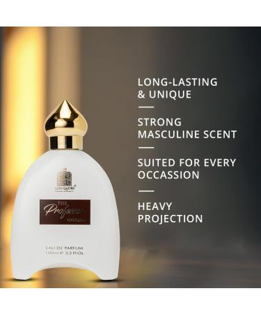 Adilqadri the Professor Eau De Parfum Long Lasting and Spicy Fragrance Special for Men Alcohol-free for All Occasions (100 Ml/3.3 Fl Oz) - Buy Online on GoSupps.com