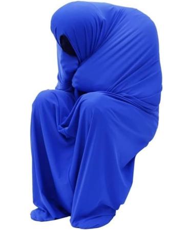 Sensory sock body sock for children autistic adults with sensory processing disorder updated premium version suitable for adults aged 3 18 years (color: blue S blue