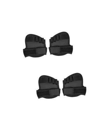 Healvian 2 Pairs Dance Yoga Mat Forefoot Cover Toe Protector Sleeves Toe Half Socks Dance Forefoot Pad Anti-Slip Toe Socks Straps Beach Cooler Tabi Socks Sbr Non-Slip Women's