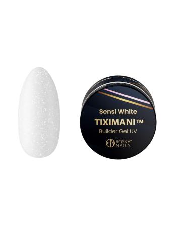 Divine Nails Tiximani Sensi White builder gel 15 ml