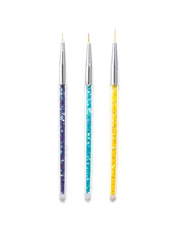 Shop Mermaid Nail Art Set for Women & Girls | 3-Piece Liner Pen Set for Ultra-Thin Designs | Ergonomic Manicure Tools - Buy Online on GoSupps.com