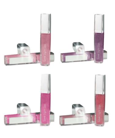 Love Light Lips | Lighted Lip Gloss with Mirror - 4 Luscious Colors |Gift|Holidays|Christmas|Bridal Peace Grace Compassion and Nirvana