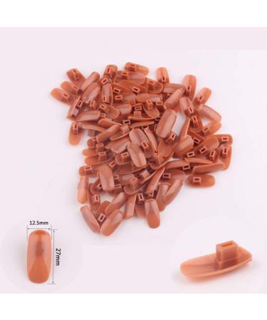 Minkissy 200 Nail Tips - Practice Nail Trainer Tips for Manicure & Nail Art - Perfect for Nail Training & Accessories - Buy Online on GoSupps.com