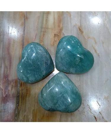 Natural Crystal Rough 3pcs Pretty Gorgeous Natural Stone Heart Crystal Stone - Buy Online on GoSupps.com