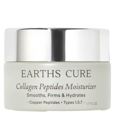 EarthsCure Nano Peptide Moisturizer for Face (2oz) - Natural Cream to Hydrate and Smooth. Contains Nano Peptides Anti-Oxidants & Hyaluronic Acid to Lift and Plump. For Sensitive Skin.