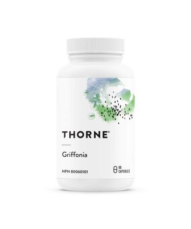 Thorne Griffonia - Serotonin Production Support Supplement - 90 Capsules - 90 Servings