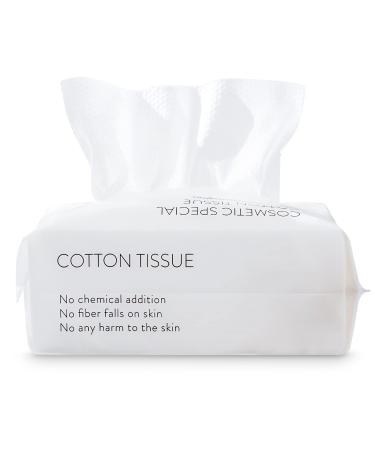 Disposable Face Towel Facial Tissue Soft Cotton Facial Cleansing Cloths Towelettes Dry for Cleaning Office Travel Makeup Remove