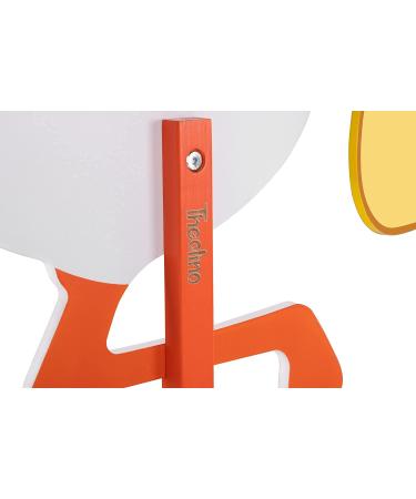 Theolino Storch Birth - Premium 150 cm Wooden Stork - Double-Sided Print - Unique Baby Gift for Birth - Perfect for Boys & Girls - Buy Online on GoSupps.com