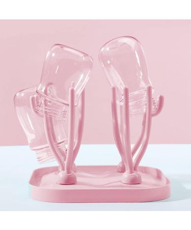 Kiuiom Rappelliere Asciuga Biberon Rosa - Salvaspazio Stendino Scolabiberon per Bottiglie | Acquista Online con Spedizione Internazionale - Buy Online on GoSupps.com