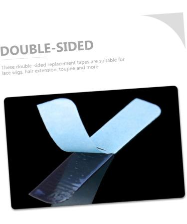 32 Sheets Seamless Hair Extensions Hair Extension Supply Hair Extension Holder Hair Bands for Women Waterproof Wig Tape Wig Tape for Lace Wigs Miss Pu Blue Glue Double Sided - Buy Online on GoSupps.com