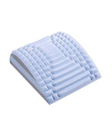 Returned pillow lumbar support massage device for neck waist back sciatica hernia D5Y0 massage pain relief relaxa-disc blue one