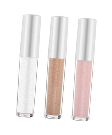 VINTORKY 3pcs Eye Makeup Plastic Eye Makeup Tools Eyeshadow Sparkle Eyeshadow