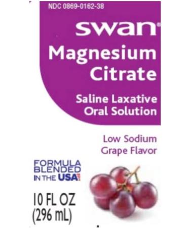 Buy Swan Magnesium Citrate Saline Laxative - Grape Flavor & Randa's Recipes Card | International Shipping Available - Buy Online on GoSupps.com