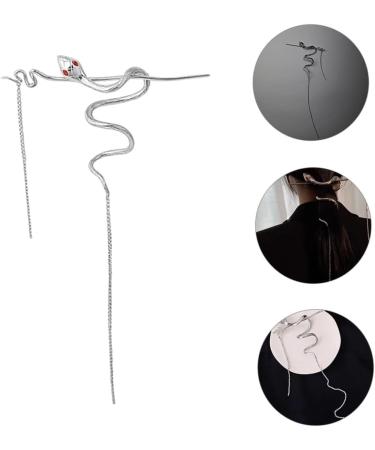 Mikinona Hair Pin Hair Fork Clip Updo Hair Accessories Snake Hair Sticks Snake Accessories For Women Hair Sticks For Bun Hair Stick China Metal Serpentine Miss - Buy Online on GoSupps.com