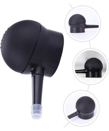 BIUDECO 4 Pcs Silicone Nozzle Empty Spray Salon Spray Applicator Spray Mist Bottle Black - Buy Online on GoSupps.com