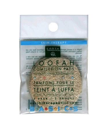 Earth Therapeutics Skin Therapy Loofah Complexion Pads (Pack of 12)