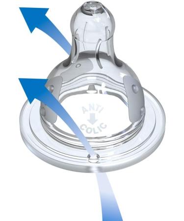 Dodie Anti-Colic Initiation+ Baby Bottle Minnie 330 ml 6 months Round Teat Flow 3 - Buy Online on GoSupps.com