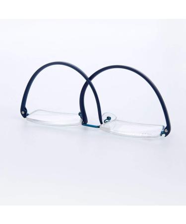 Buy Kokobin 2 Pack Reading Glasses - Ultra-Light TR90 Half-Glasses +3.5 Diopters for Men & Women - Includes Stylish Glasses Case - Perfect Vision Aid - Buy Online on GoSupps.com