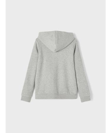 Buy NAME IT Girl Sweat Jacket Long Sleeve 116 in Grey Melange Stylish & Comfortable | International Shipping Available - Buy Online on GoSupps.com