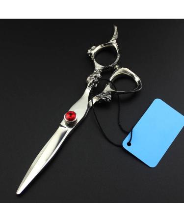 Hair Cutting Scissors 6 Inch Professional JP 440c Steel Gem Scissor Dragon Handle Hair Scissors Haircut Thinning Barber Cutting Shears Hairdressing Scissors Set - Buy Online on GoSupps.com