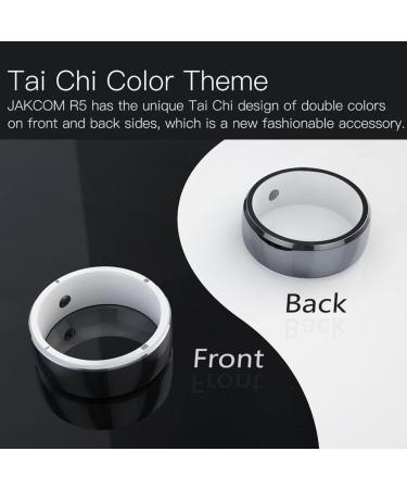 JAKCOM R5 Smart Ring - Advanced Wearable Tech with 6 RFID Cards & 2 Health Stones for iPhone & Android - Perfect for Men & Women - Buy Online on GoSupps.com