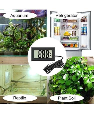 Zhiting Mini LCD Digital Thermometer Hygrometer - Ideal for Aquariums Reptiles & Vehicles | Accurate Interior Temperature & Humidity Monitoring - Buy Online on GoSupps.com