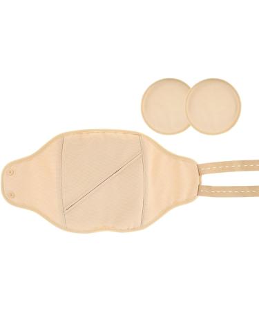 2/3Pcs Neck Waist Oil Pack Set Washable Reusable Essential Oil Wrap Mess-Free Oil Pack Wrap with Adjustable Elastic Strap Comfortable Oil Pack Leak-Proof Oil Pack for Neck Waist 1 pair of chest pads Khaki No. 3 Waist - Buy Online on GoSupps.com