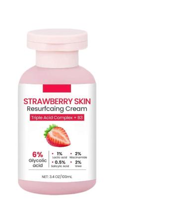 G n rique Strawberry Skin Lotion | 100ml Body Scrub Strawberry Skin Cream For Legs | Softening Moisturizing Body Lotion For Chicken Neck Arms Legs Face Travel