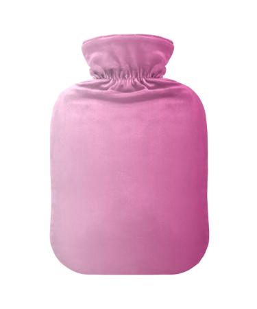 Lila color gradient hot water bottle with reference heat bottles for pain relief water heating pillow hot water bed warmers for headache 1l