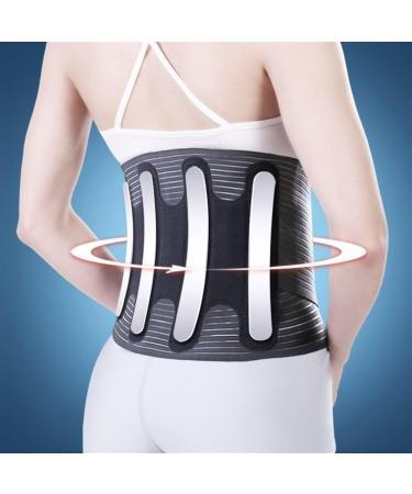 Dorbi Lumbar Spine Support Belt | Unisex Adjustable Elastic Relief for Herniated Disc & Back Pain | Size L - International Shipping Available - Buy Online on GoSupps.com