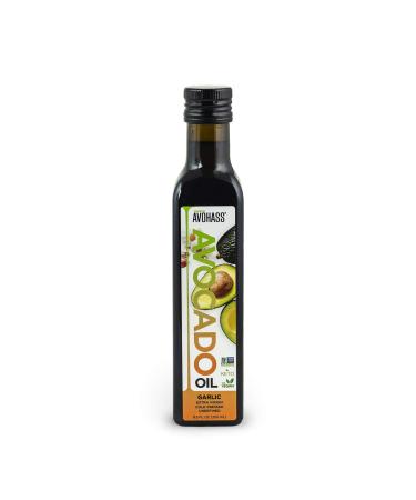 Avohass New Zealand Garlic Extra Virgin Avocado Oil 8.5 fl oz Bottle