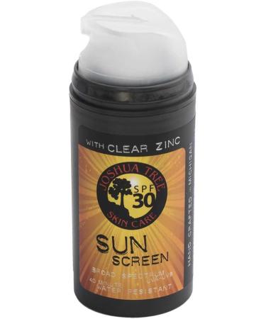 Joshua Tree Skin Care SPF 30 Natural Sunscreen Lotion with Aloe 4 oz - Broad Spectrum Protection - Buy Online on GoSupps.com