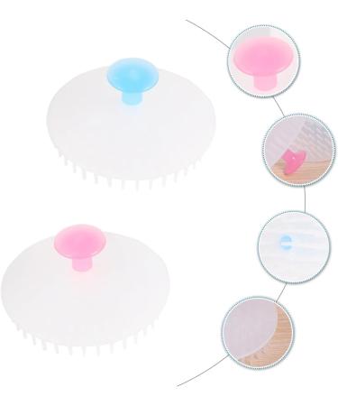 GLEAVI 4pcs Shampoo Brush Set - Comfortable Massage & Cleaning Brushes for Kids - Durable Polyethylene Scrubbers for Shower & Hair Care - Buy Online on GoSupps.com