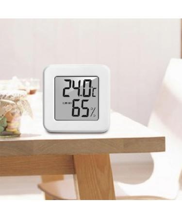 MOMOJIA Indoor Electronic Thermometer & Hygrometer for Baby Room | LCD Digital Temperature & Humidity Gauge with Built-in Battery - International Shipping Available - Buy Online on GoSupps.com