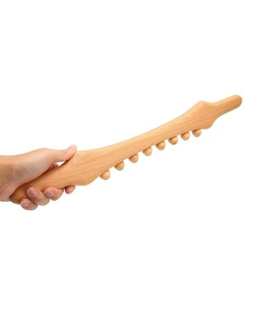 Wood Massage Tab - 8 Pearls for Full Body Relief | Universal Trigger Point Dehumidification & Tiredness Relief - Buy Online on GoSupps.com