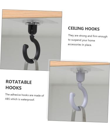 Alipis 16 Pcs Multifunctional Sticky Hook Coat Mounted Wall Storage Organizer Wall Hooks The Sign - Buy Online on GoSupps.com