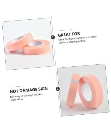 Beavorty Eyelash Tape - 5 Rolls Non-Woven Elastic Eye Patch for Lash Extensions & Hair Care | Pink Adhesive Fabric - Buy Online on GoSupps.com