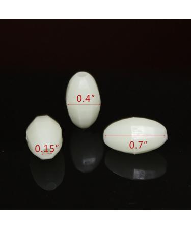 AGOOL Luminous Glow Fishing Beads - 100pcs Green Glow Fish Attractants Eggs - Fishing Rigging Tackle - Buy Online on GoSupps.com