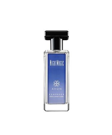 Avon Night Magic Cologne Spray 1.7 fl oz Sultry Blend of Neroli Jasmine & Musk Timeless Fragrance from The Classics Collection Warm Wood Floral Notes for a Sensual & Enchanting Night