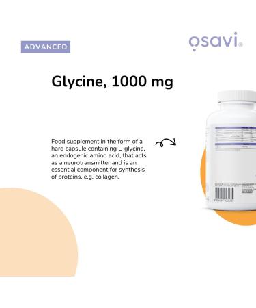 Osavi Glycine 1000mg 120 vegan caps - Buy Online on GoSupps.com