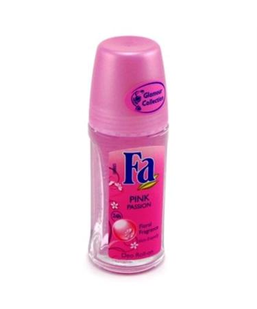 Fa Deodorant 1.7 Ounce Roll-On Pink Passion (50ml) (3 Pack)