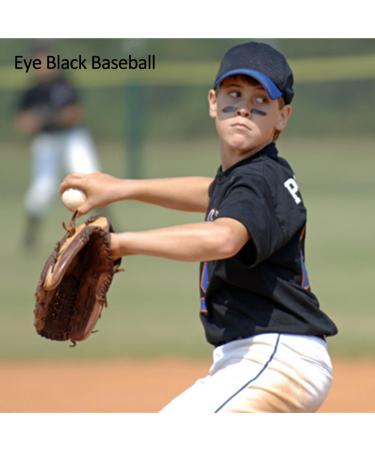 Mysense Eye Black Stick | Sports Face Paint for Baseball Softball Football & More | Easy Apply Black Grease for Halloween & Cosplay Makeup - Buy Online on GoSupps.com