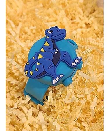 Health Kit 4 Kids - Dinosaur Blue | Disposable Masks Mask Holder & Wristband Sanitizer for Back to School | International Shipping Available - Buy Online on GoSupps.com
