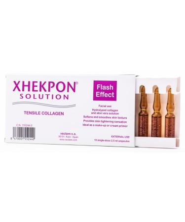 XHEKPON Collagen Effect Flash Solution 10x2.5ML - Worldwide Shipping Available | Circle Shop - Buy Online on GoSupps.com