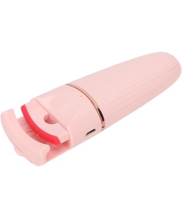 Qukaim Electric Eyelash Curler Heated Electric Eyelash Curler Heated Rechargeable Mini Eyelash Curler Temperature Sensitive Silicone Fast Heating USB Charging Lasting Curler Pink - Buy Online on GoSupps.com